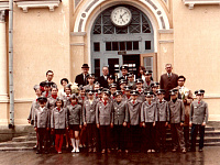 Посещение японской делегации Детской железной дорогой (1968 г.)