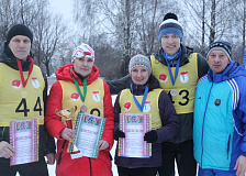 Победа Минского отделения железной дороги в лыжных гонках