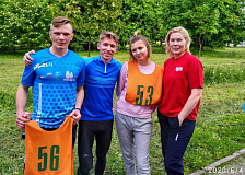 Команда Минского отделения железной дороги приняла участие в легкоатлетическом кроссе