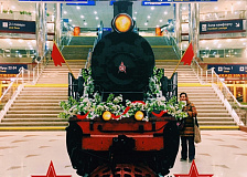 На железнодорожных вокзалах Минского отделения железной дороги идет подготовка к празднованию 75-й годовщины Победы советского народа в Великой Отечественной войне